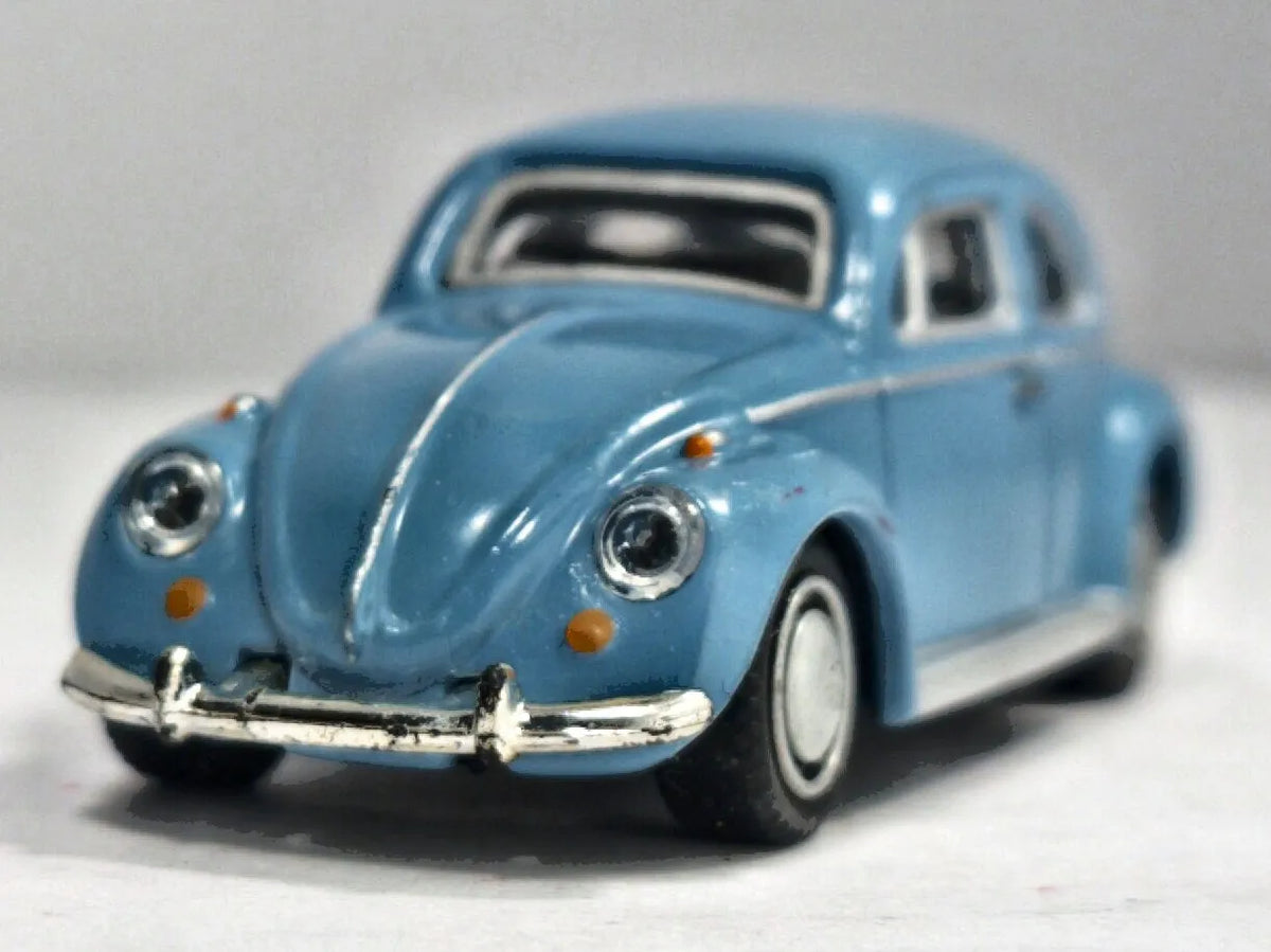 Volkswagen Beetle MK1 Hongwell Niebieski 1:68 – zdjęcie 5