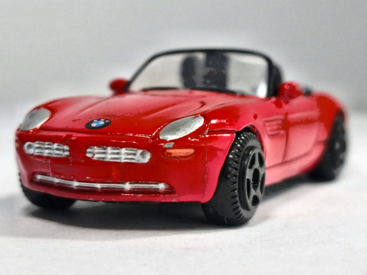 BMW Z8 Motor Max 1:64 Roadster Luzak Czerwony Sportowy – zdjęcie 5