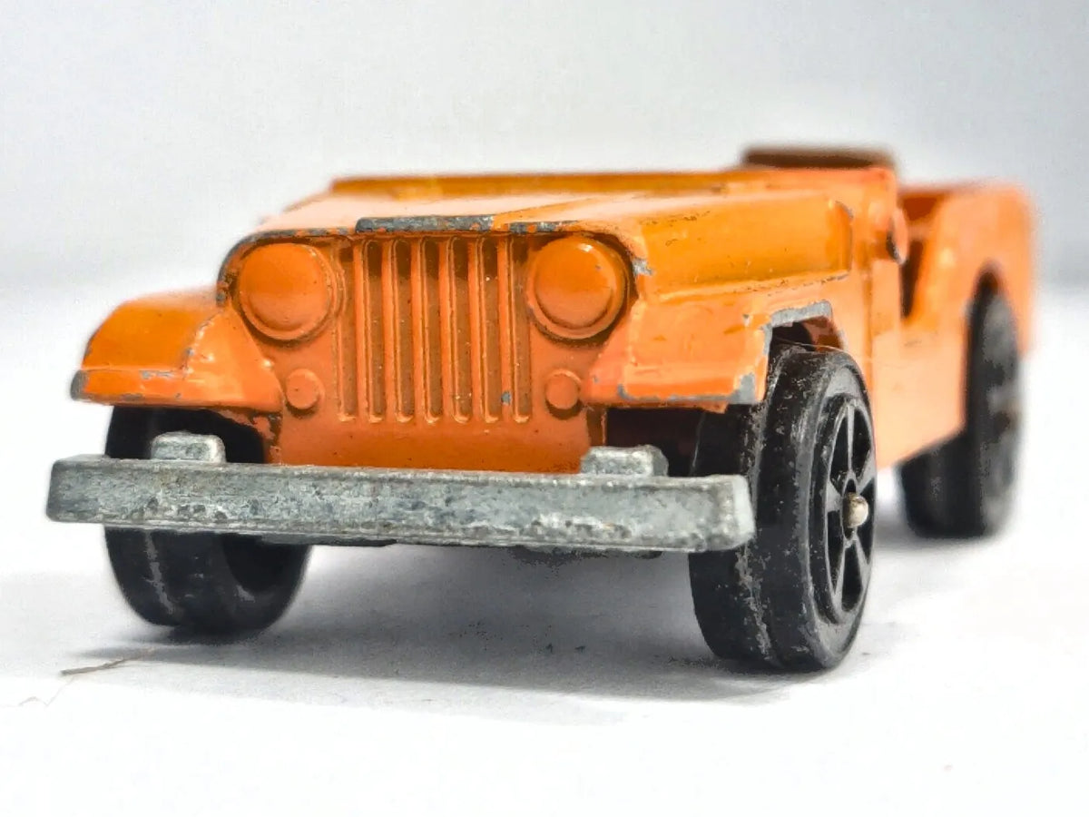 WILLYS JEEP, Corgi Whizzwheels, Made in Gt Britain, 3396/69, Pomarańcz 1:64 – zdjęcie 5