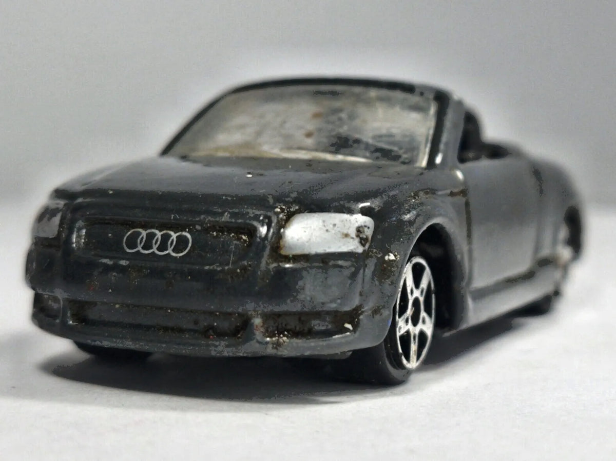 AUDI TT CABRIO, Maisto, Die cast, Czarny, 1:64, Resoraki – zdjęcie 5