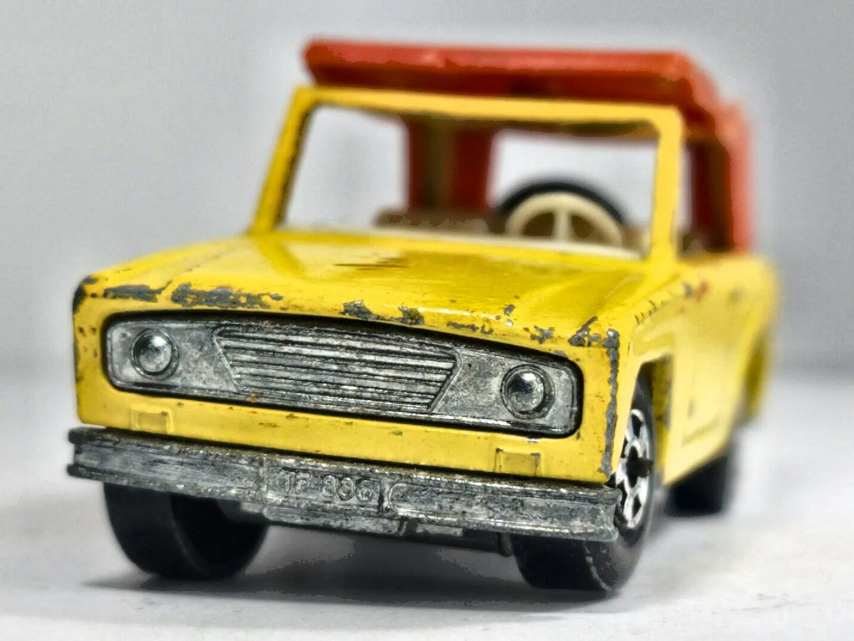 Field Car Matchbox 1969 Matchbox Series 1:64 Made in England Jeep Luzak – zdjęcie 5
