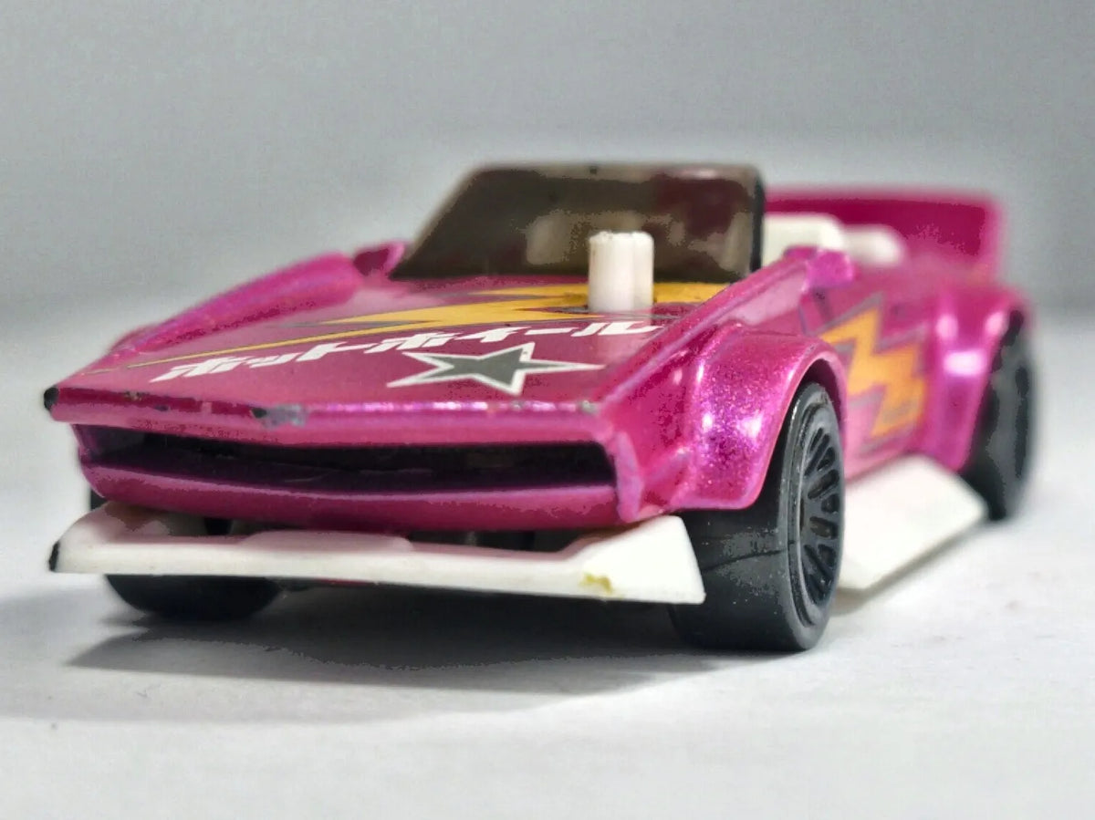 TRACK MANGA, Hot Wheels 2017, Die cast FJV95, Różowy, 1:64, Resoraki – zdjęcie 5