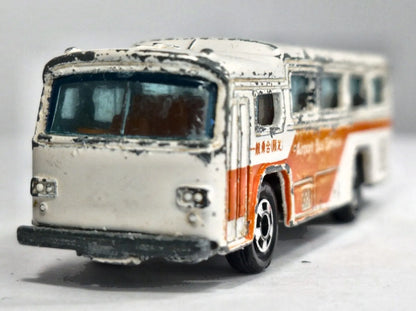 Autobus FUJI SEMI-DECKER TYPE BUS Tomica '70 Biały 1:148 2xMetal – zdjęcie 5