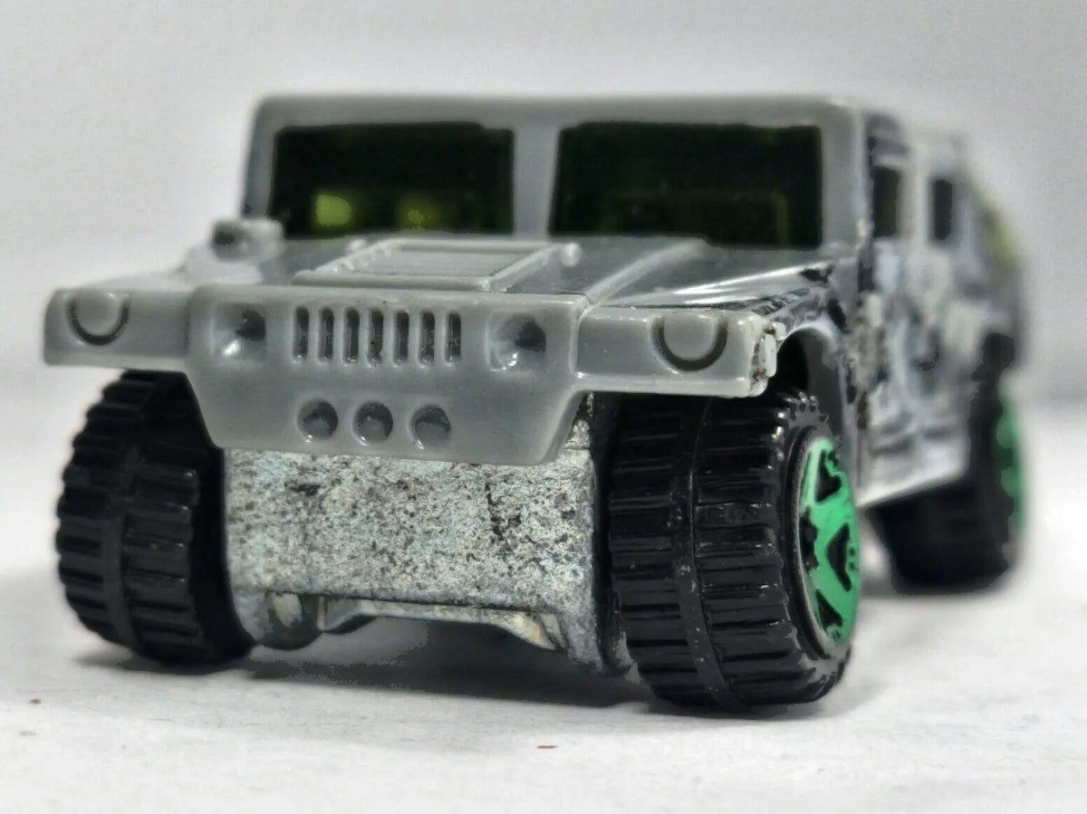 Hummer H1 Hot Wheels 1:64 Luzak Szary – zdjęcie 5