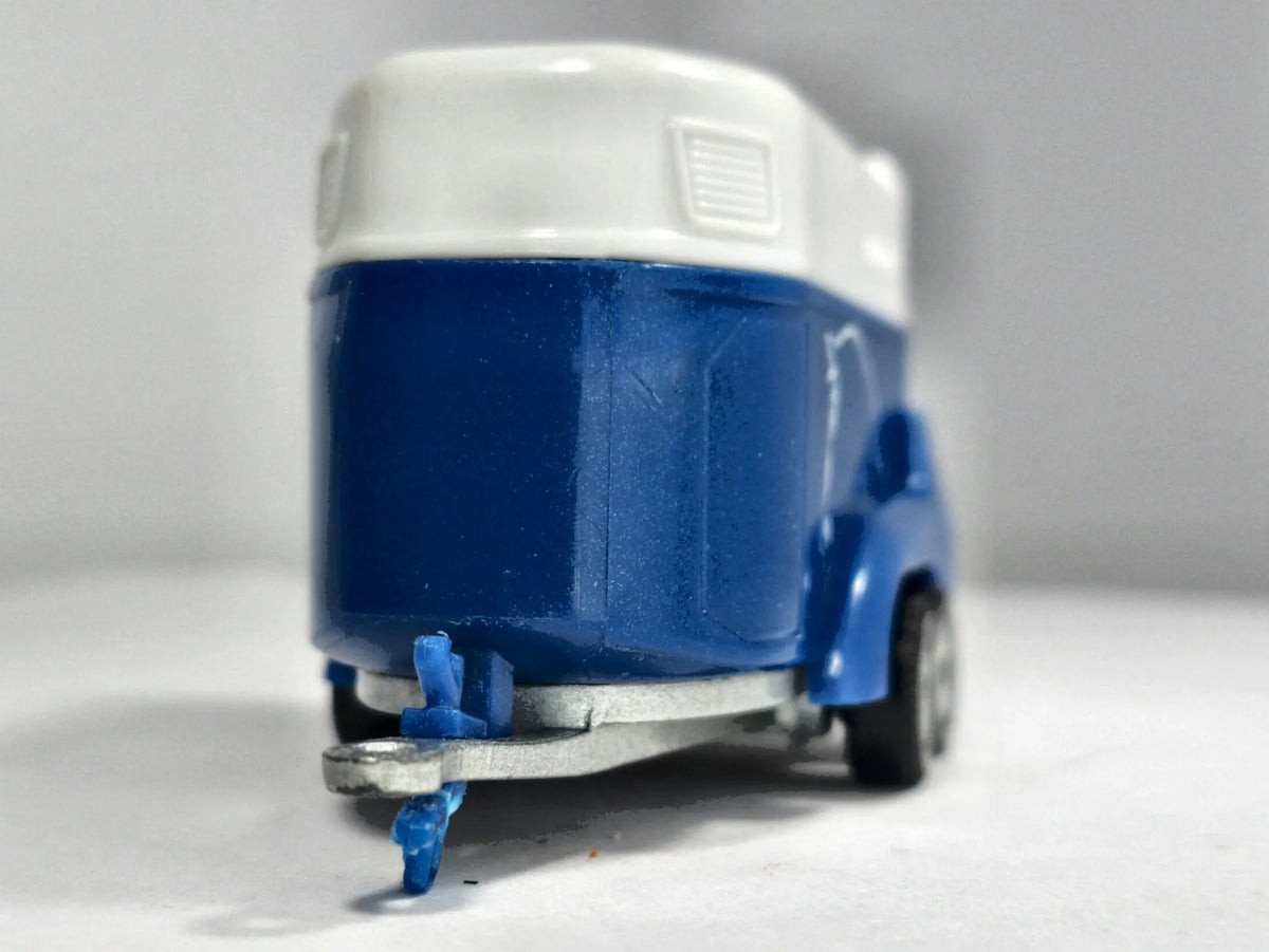 PRZYCZEPA KONNA, Siku, Die cast NO. 1651, Niebieski i biały, 1:64, Resoraki – zdjęcie 5