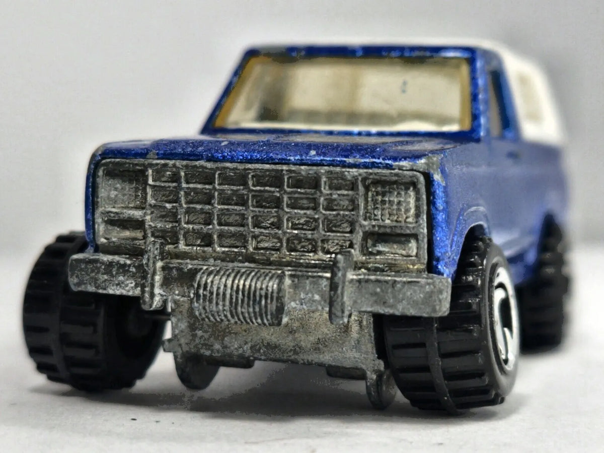FORD BRONCO Hot Wheels 1980 Niebieski 1:55 2xMetal – zdjęcie 5