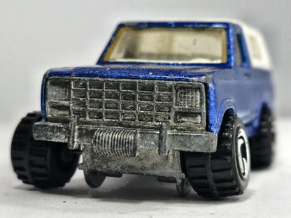 FORD BRONCO Hot Wheels 1980 Niebieski 1:55 2xMetal – zdjęcie 5