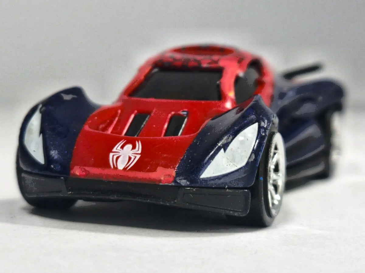 Marvel Spider-Man Majorette 2013 Czerwony 1:64 – zdjęcie 5
