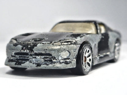 DODGE VIPER GTS, Matchbox 1996, Die cast, Czarny, 1:64, Resoraki – zdjęcie 5