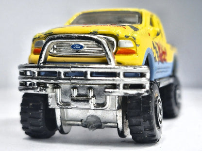 FORD F-SERIES PICKUP, XTRA, Realtoy, Die cast, Żółty, 1:64, Resoraki – zdjęcie 5