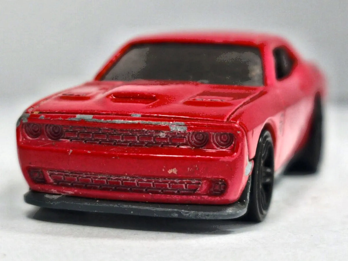 2015 Dodge Challenger Srt Hot Wheels 2014 Mainline 1:64 Luzak Muscle Car – zdjęcie 5