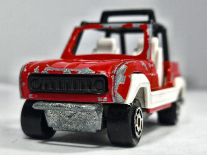 Renault Rodeo Majorette '80 Czerwony 1:47 Made in Majorette – zdjęcie 5