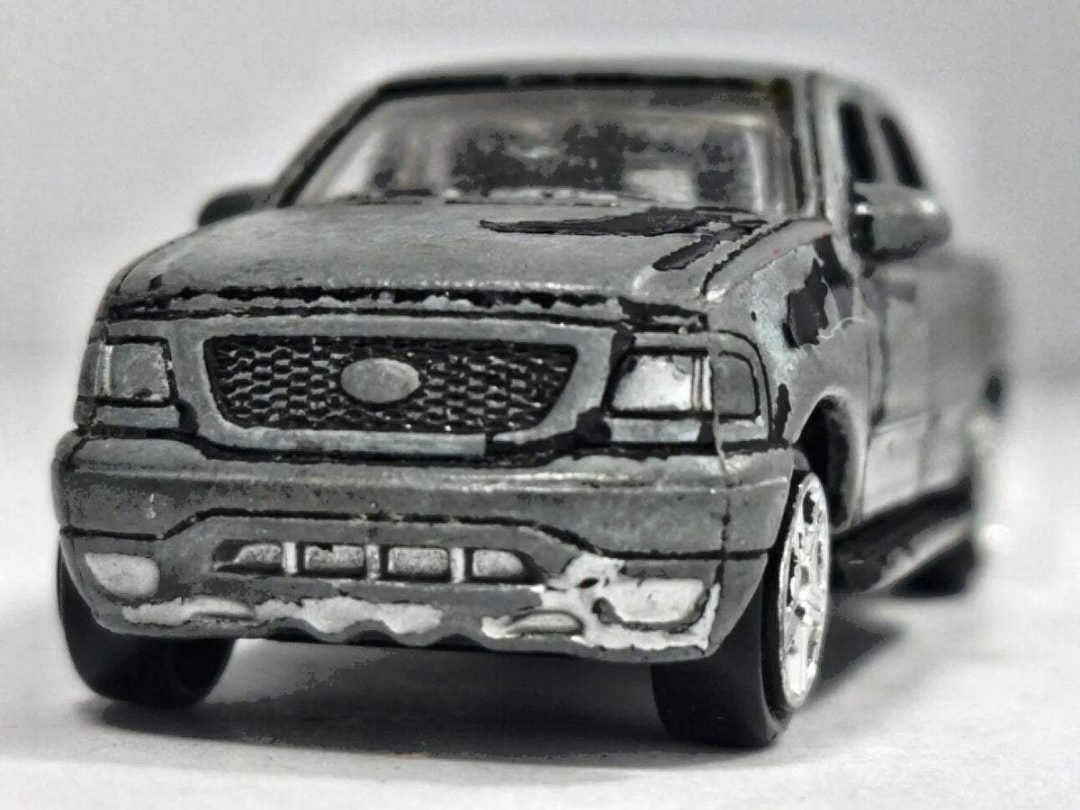 Ford F-150 Supercrew Motor Max Srebrny 1:71 – zdjęcie 5