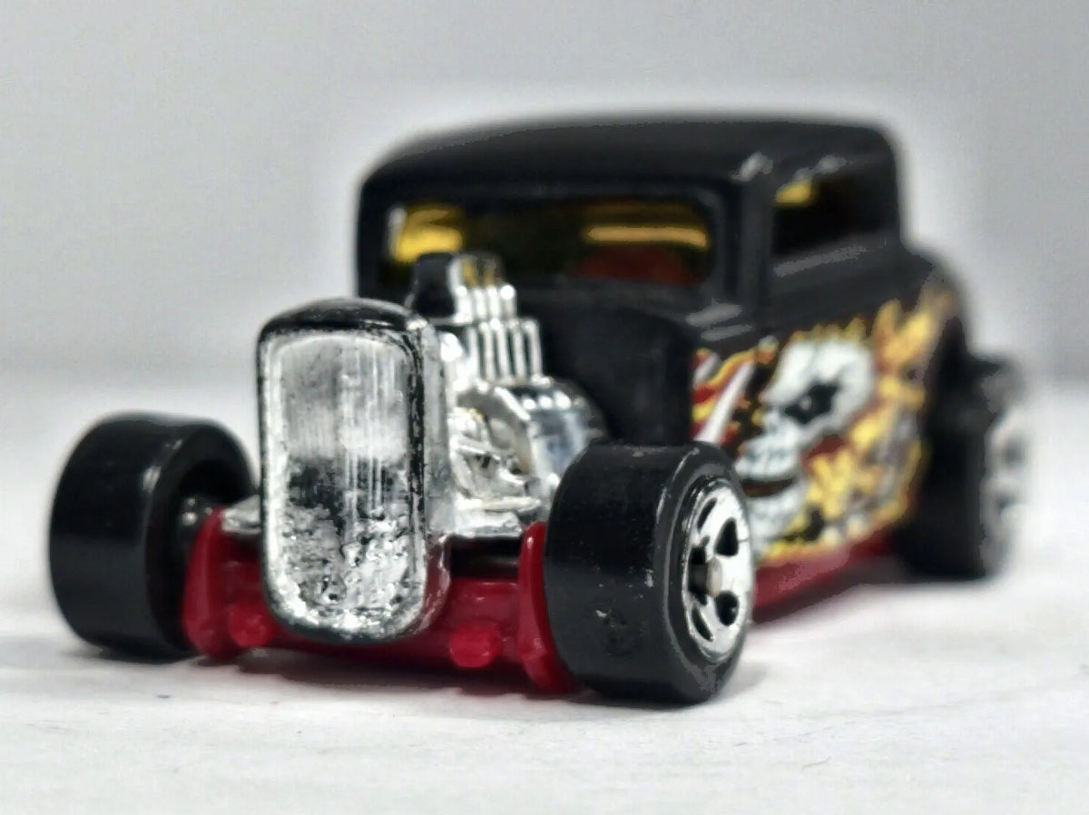'32 Ford Hot Wheels 1997 1:64 Hot Rod Luzak Czarny – zdjęcie 5