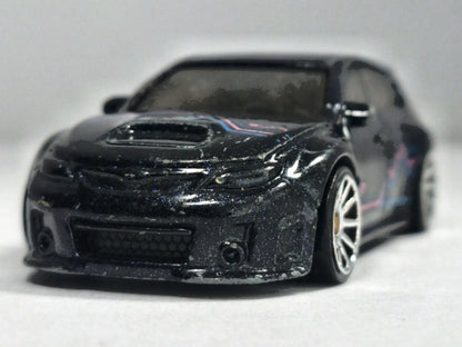 SUBARU IMPREZA WRX STI, Hot Wheels 2021, P/45, Granatowy, 1:64, Resoraki – zdjęcie 5