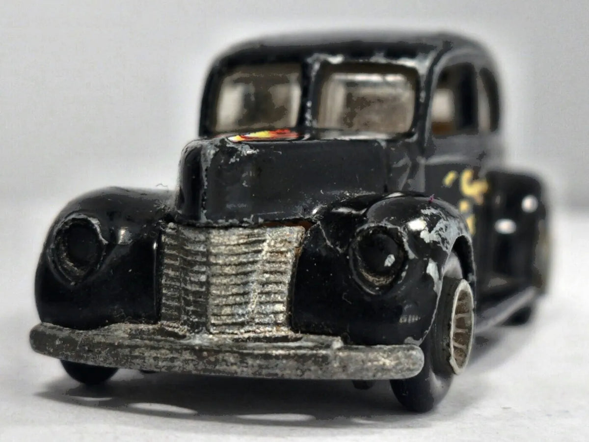 '40 FORD 2-DOOR Hot Wheels 1982 Czarny 1:53 2xMetal – zdjęcie 5