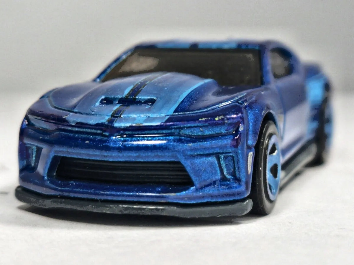 2018 COPO CAMARO CUSTOM MODEL Hot Wheels 2018 Niebieski 1:64 – zdjęcie 5