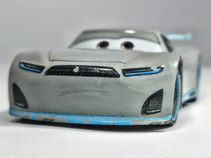 JACKSON STORM, Auta - Disney/Pixar, Die cast GKB22, Szary, 1:64, Resoraki – zdjęcie 5
