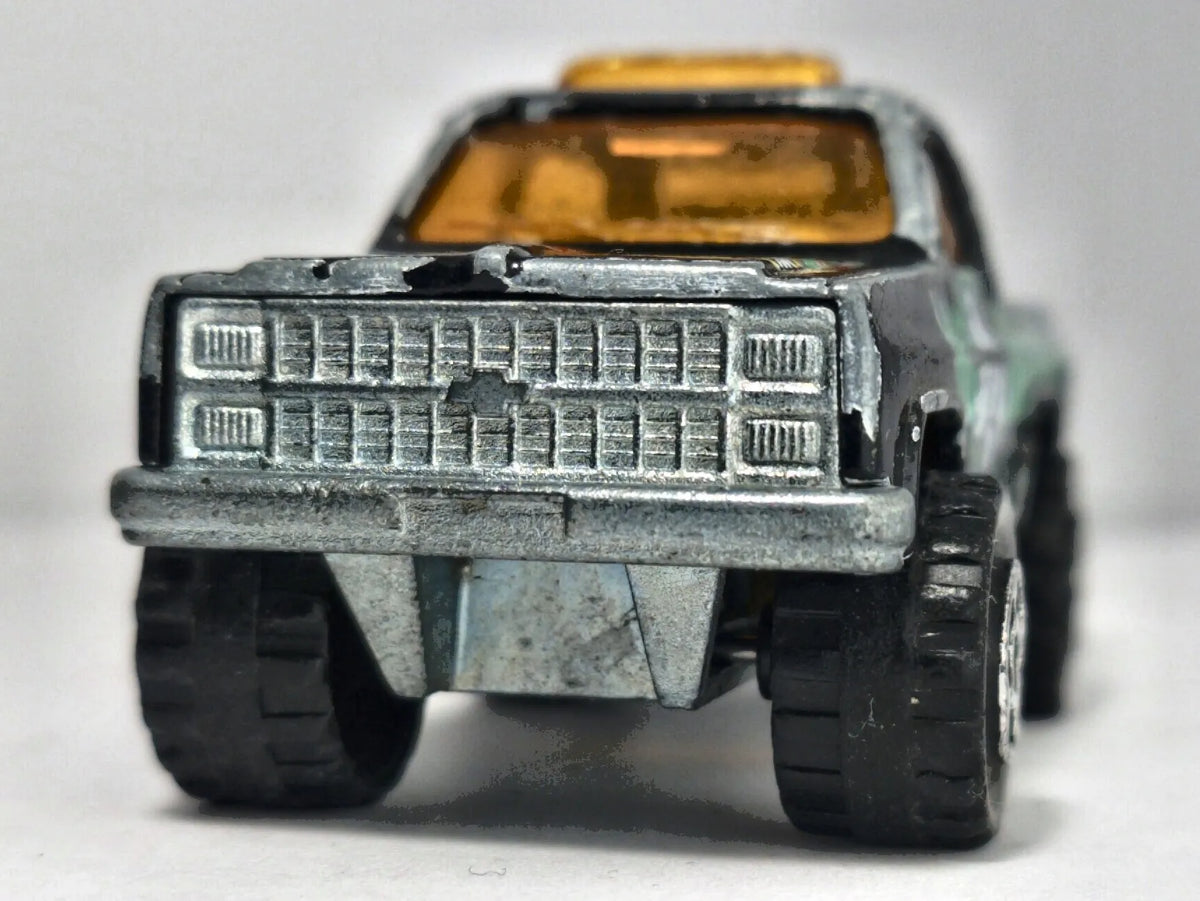 CHEVROLET BLAZER PICKUP, DEPANNEUSE, Majorette, Die cast NO.291 Czarny 1:62 – zdjęcie 5