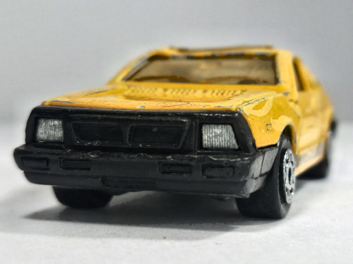 LANCIA MONTECARLO Majorette Made in France ok 1975, NO.285 Musztardowy 1:50 – zdjęcie 5