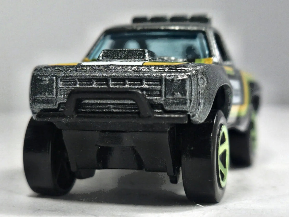 '87 Dodge D100 Hot Wheels 2018 HW Hot Trucks 1:64 Pickup mopar Luzak Szary – zdjęcie 5