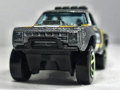 '87 Dodge D100 Hot Wheels 2018 HW Hot Trucks 1:64 Pickup mopar Luzak Szary – zdjęcie 5