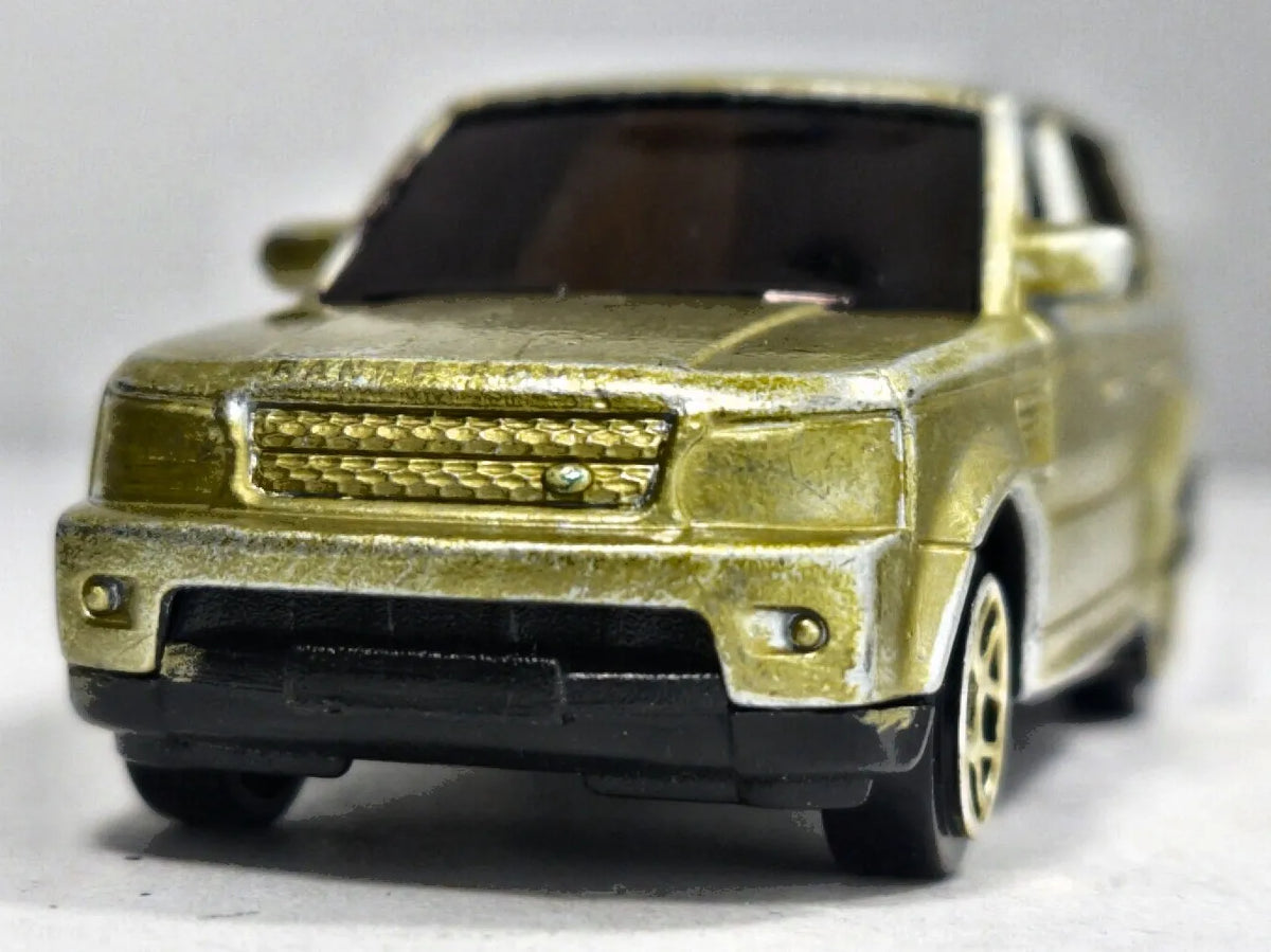 LAND ROVER RANGE ROVER SPORT, RMZ City, Die cast 3009S Złoty 1:64, Resoraki – zdjęcie 5