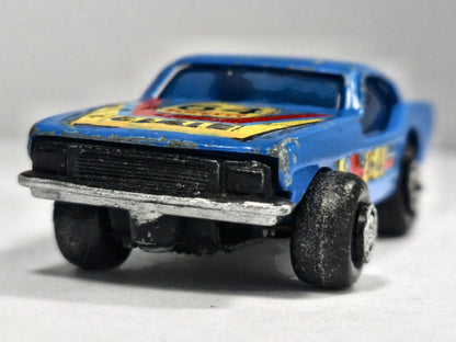 Ford Mustang Mach Guisval '70 Niebieski 1:58 Made in Spain – zdjęcie 5