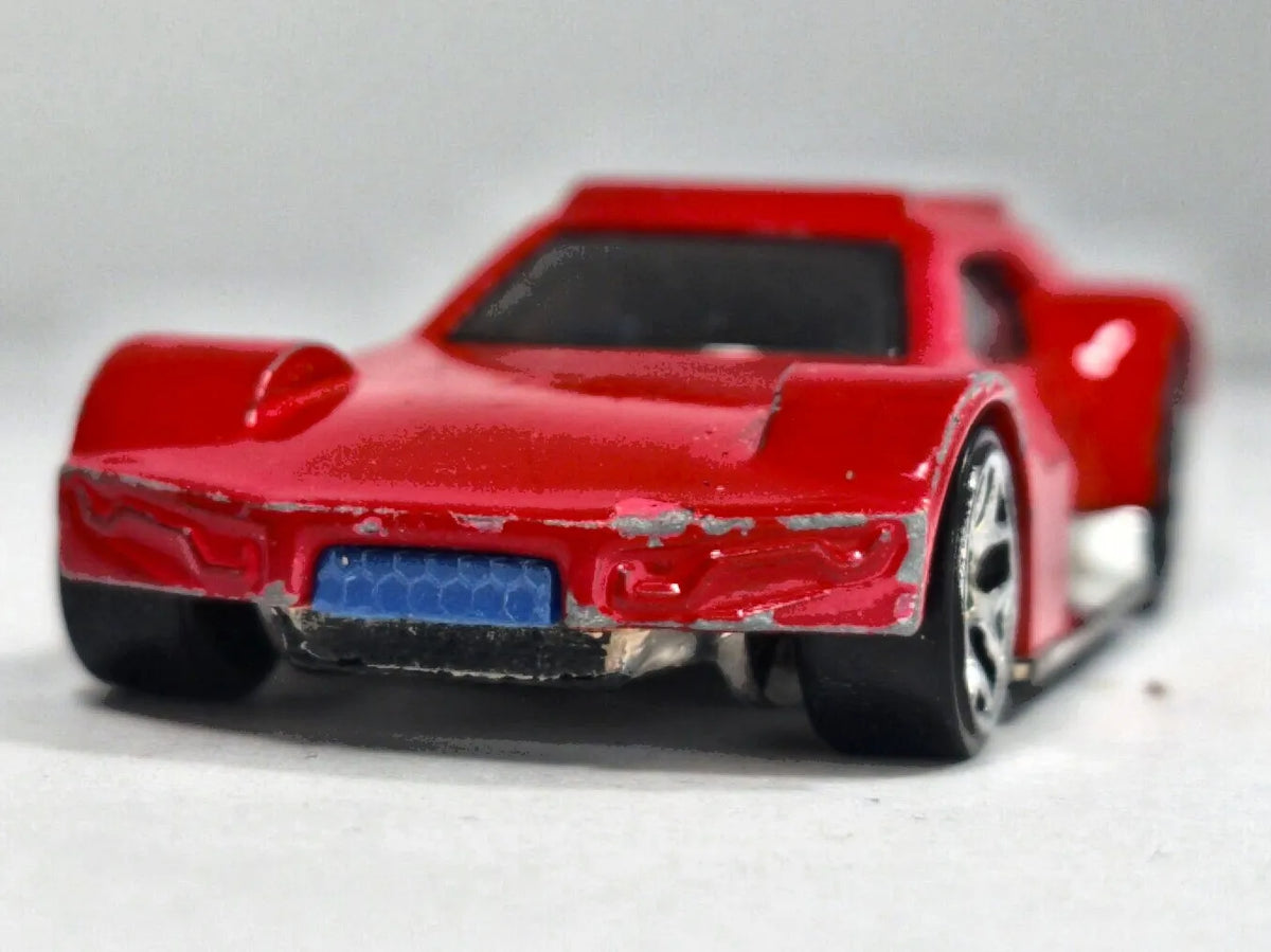 Driftsta Hot Wheels 2014 1:64 Luzak Czerwony – zdjęcie 5