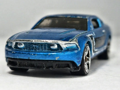2010 Ford Mustang Gt Hot Wheels 2009 Niebieski 1:57 – zdjęcie 5