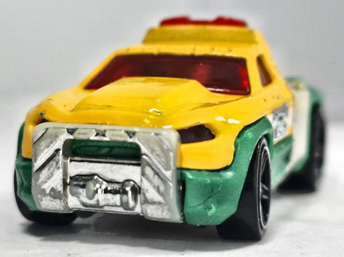 Repo Duty Hot Wheels 2012 1:64 Luzak Żółty Pomoc drogowa – zdjęcie 5