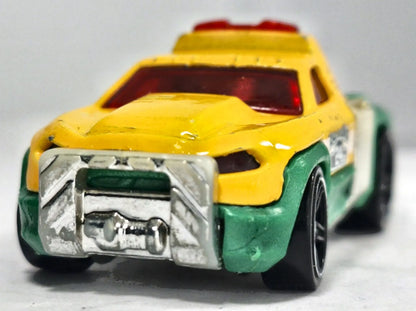 Repo Duty Hot Wheels 2012 1:64 Luzak Żółty Pomoc drogowa – zdjęcie 5