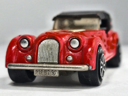 MORGAN, Majorette, Made in France, Die cast NO.261 Czerwony, 1:50, Resoraki – zdjęcie 5