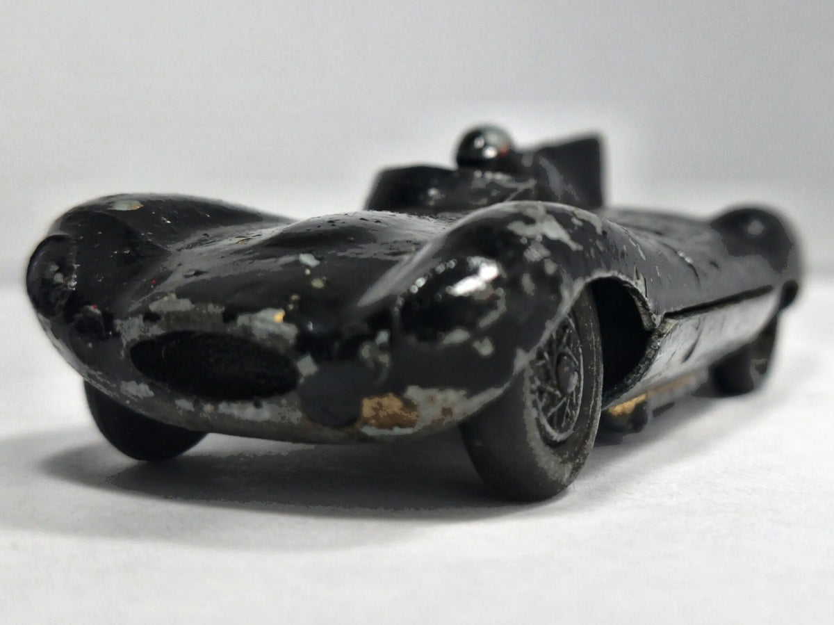 D-TYPE JAGUAR 3.5 LITRE SPORTS Crescent Toys Czarny 1:43 Made in England – zdjęcie 5