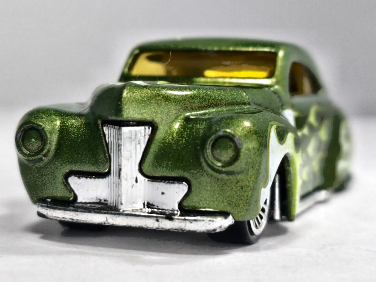 PURPLE PASSION TAIL DRAGGER Heat Fleet Hot Wheels 2011 Zielony 1:64 – zdjęcie 5