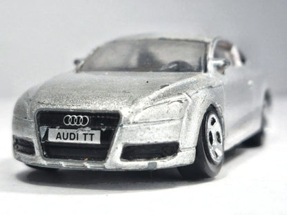 AUDI TT, Realtoy, Die cast, Srebrny, 1:57, Resoraki – zdjęcie 5