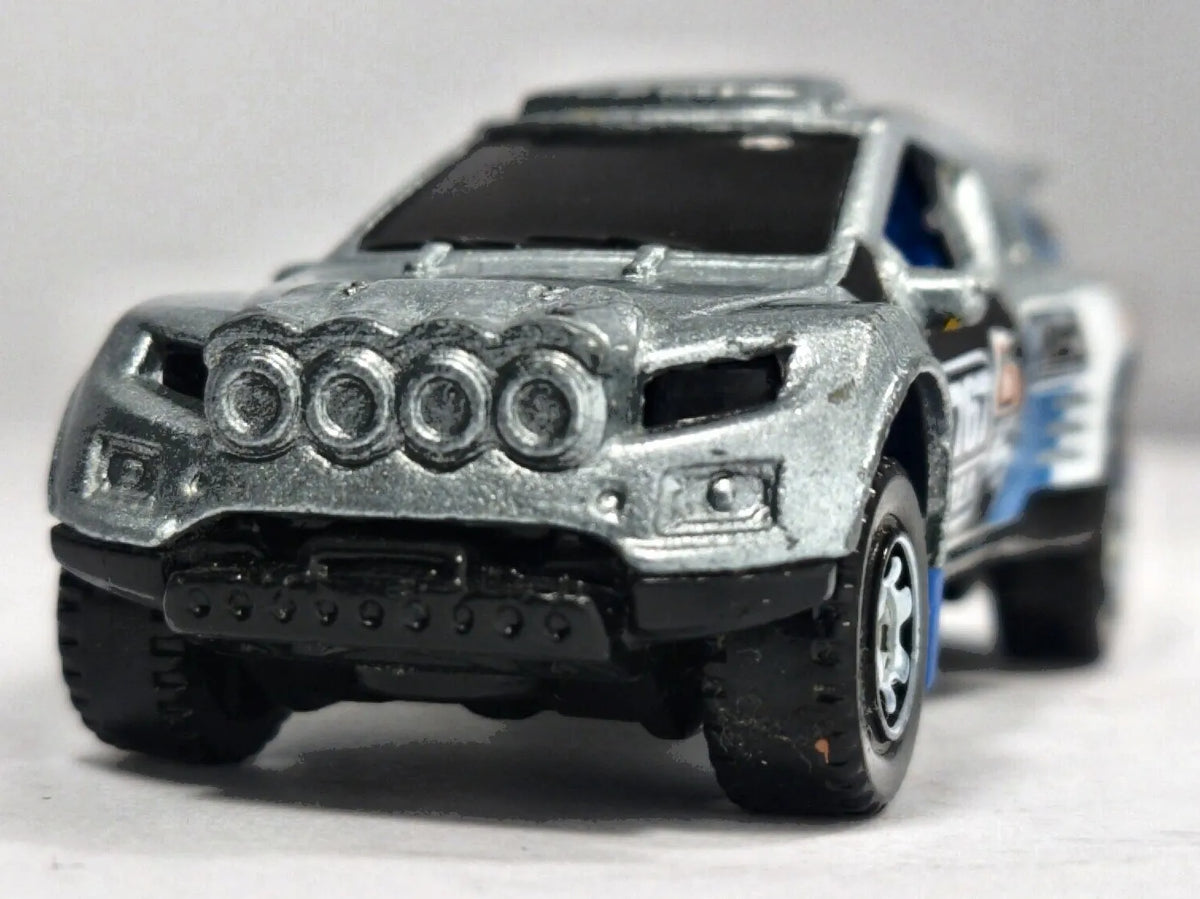Quick Sander Matchbox 2008 1:64 Srebrny Off-Road – zdjęcie 5