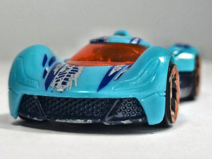 ASR CONCEPT CAR, Metal Machines, Die cast HY 230810 Turkusowy 1:64 Resoraki – zdjęcie 5