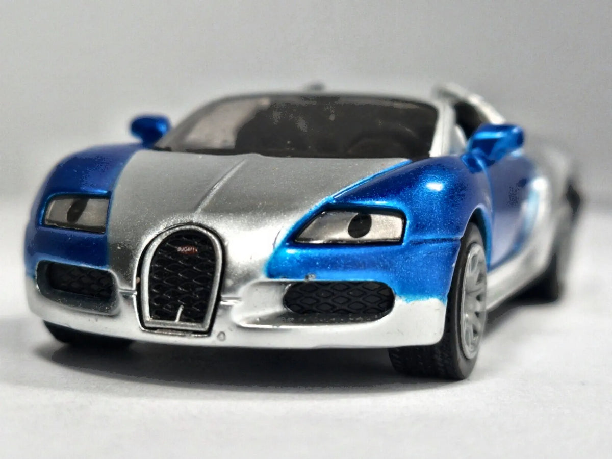 Bugatti Veyron 16.4 Grand SIKU 1:55 Luzak Niebieski – zdjęcie 5
