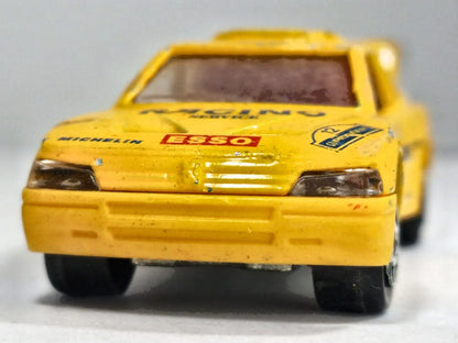 PEUGEOT 405 T 16 RACING 203 Majorette Made in France Żółty 1:60 – zdjęcie 5