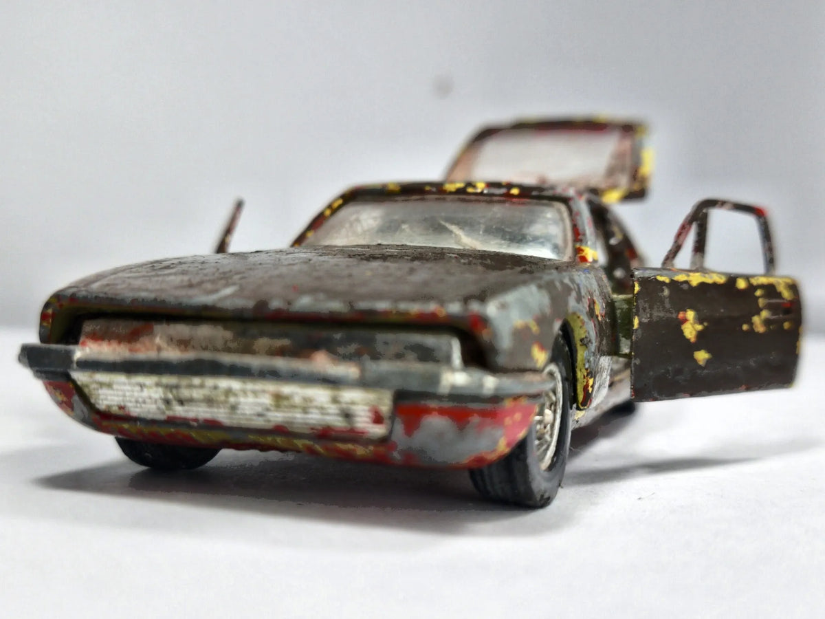 Citroen Sm Corgi Toys Corgi '70 Brązowy 1:36 Made in Great Britain – zdjęcie 5