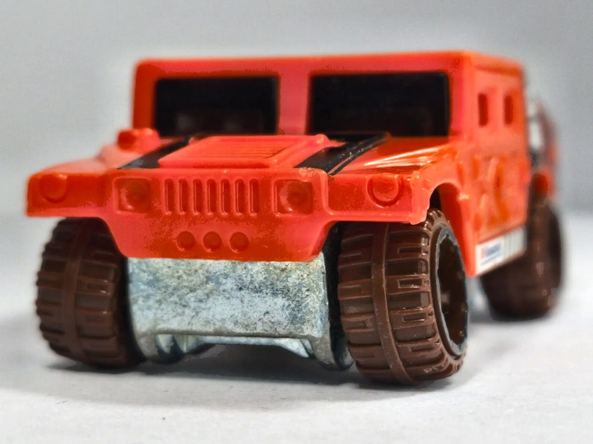 HUMMER H2, Hot Wheels 2014, Die cast P41, Pomarańczowy, 1:64, Resoraki – zdjęcie 5