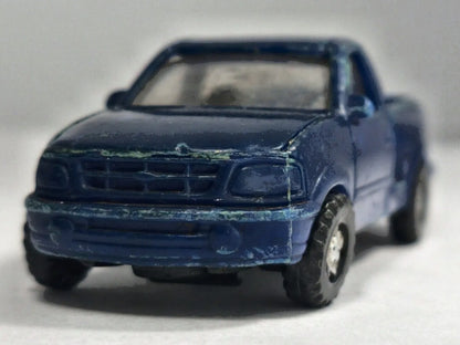 FORD F-150 PICKUP TRUCK, Kentoys 1999, Die cast, Niebieski, 1:64, Resoraki – zdjęcie 5