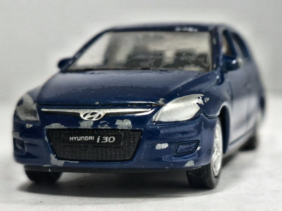 Hyundai I30 Welly 1:56 Luzak Niebieski – zdjęcie 5