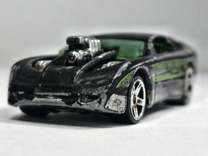 Overbored Hot Wheels 2001 First Editions 1:64 Luzak Czarny – zdjęcie 5