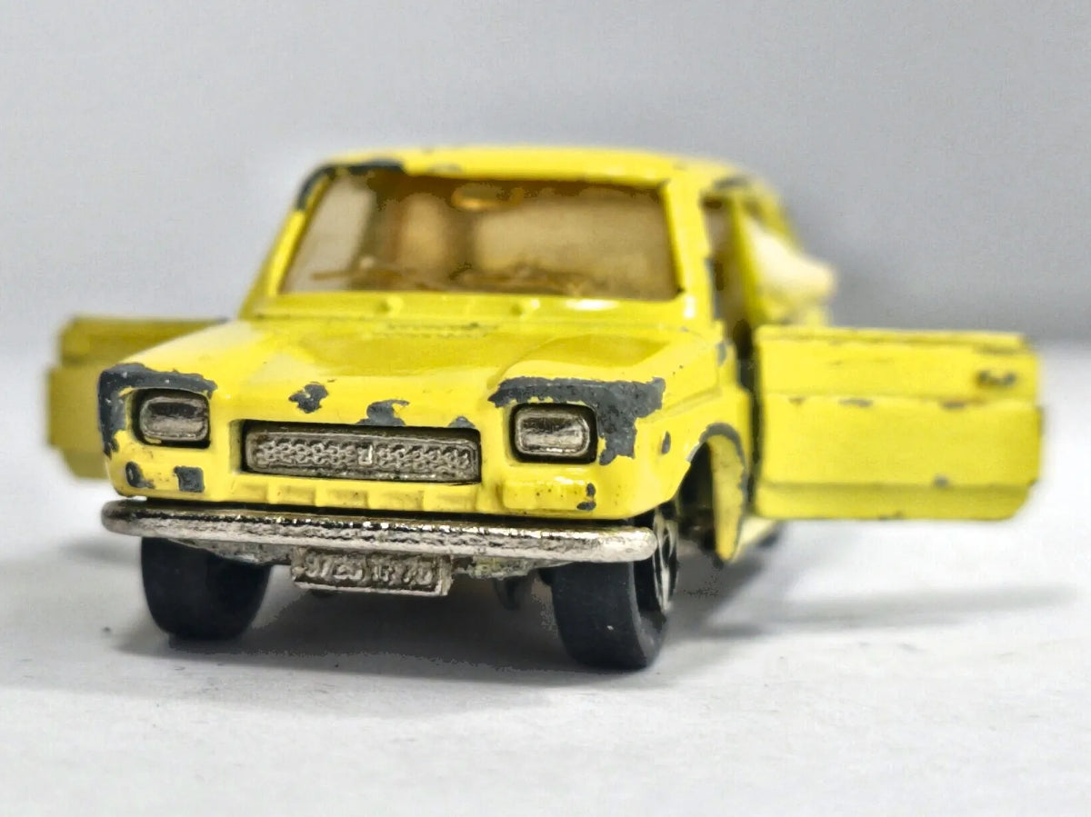 FIAT 127 Majorette Żółty 1:48 Made in France – zdjęcie 5