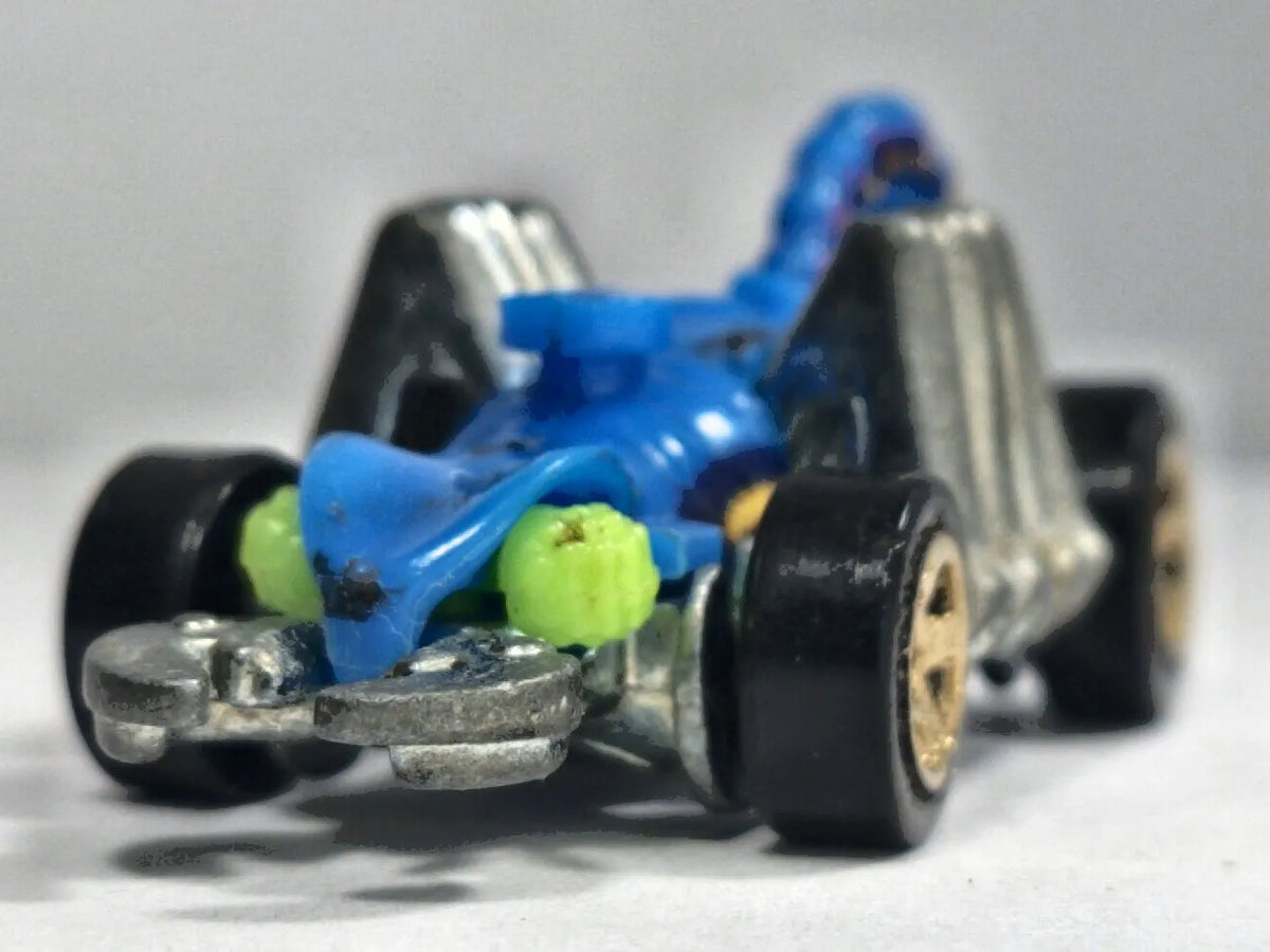 Eevil Weevil, Hot Wheels 2010, Die cast 2062, Niebieski, 1:64, Resoraki – zdjęcie 5