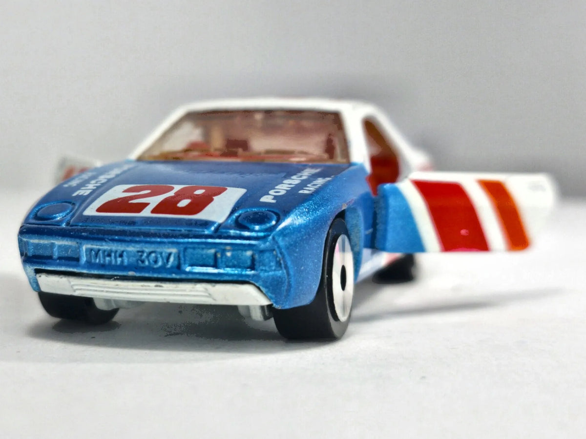 PORSCHE 928 Lasers Matchbox 1979 Biały 1:61 Made in Macau – zdjęcie 5