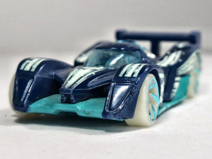 24 Ours Hot Wheels 2010 2010 New Models 1:64 Luzak Granatowy – zdjęcie 5