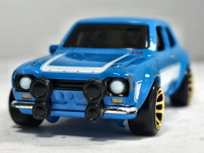 Ford F-350 Hot Wheels 2014 Fast & Furious 1:64 Pickup Niebieski Ciężarówka – zdjęcie 5